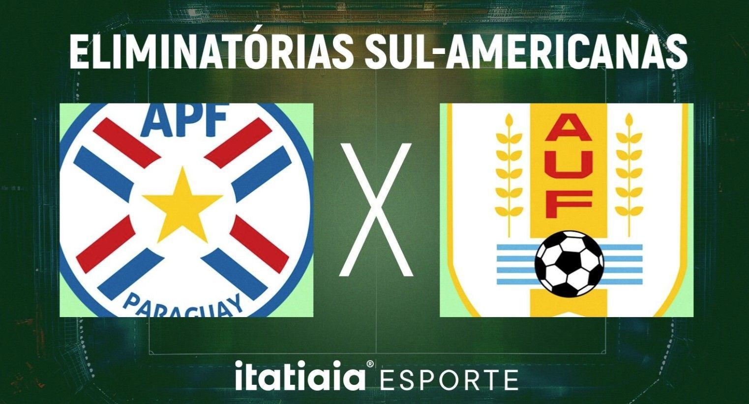 Horário e onde assistir ao vivo Paraguai x Uruguai, pelas Eliminatórias