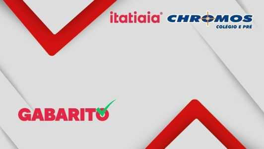 Parceria entre Itatiaia e Chromos trouxe gabarito extraoficial do Enem 2023