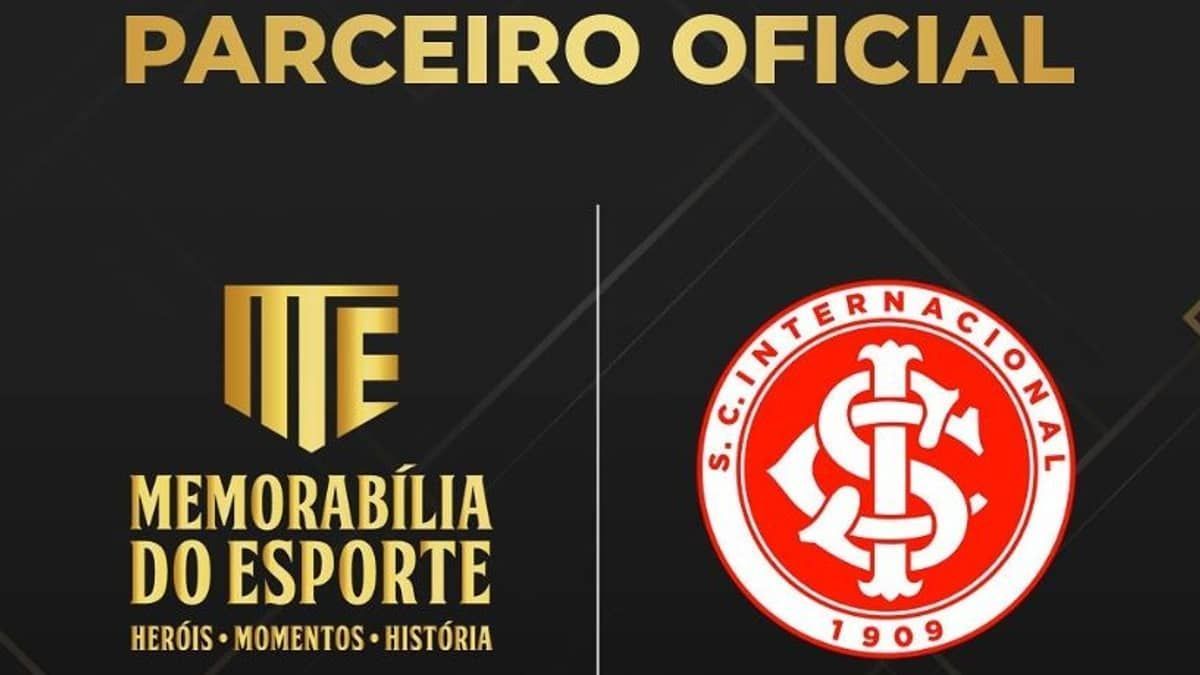 Internacional anuncia parceria com Memorabília do Esporte, empresa de itens colecionáveis