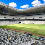 Arena MRV substitui parte do gramado e se prepara para receber Atlético x Botafogo