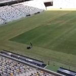 Atlético: veja imagens da Arena MRV após a troca do gramado