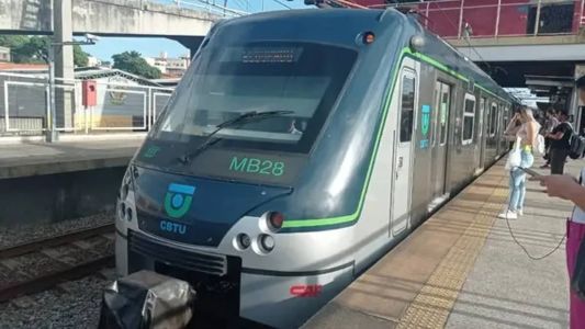 Parte dos metroviários aderiram a um movimento de paralisação