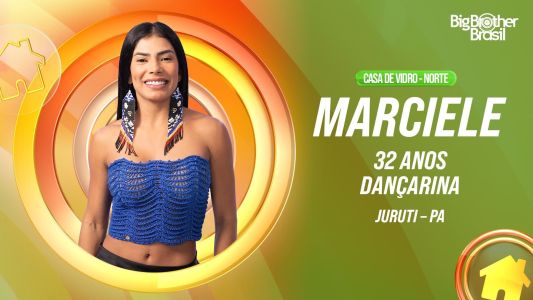 Marciele, candidata da região Norte do BBB 26