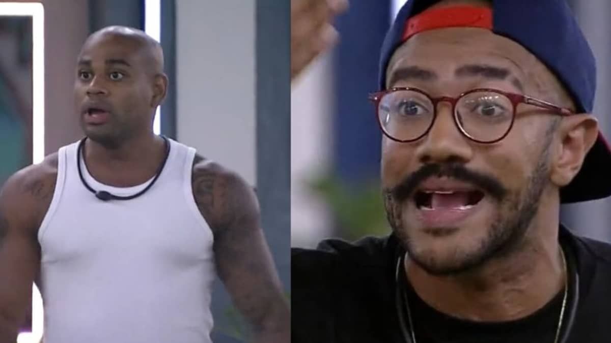 BBB 23: Cezar e Alface trocam acusações: 'não aguenta ouvir quando está errado'