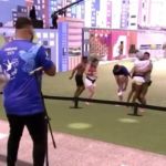 BBB23: bateria da Beija-Flor visita casa em clima de Carnaval