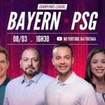 Bayern de Munique x PSG: acompanhe jogo pelas oitavas da Liga dos Campeões na Itatiaia