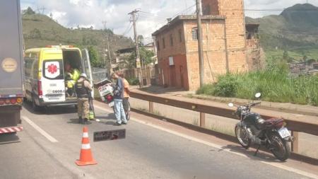 Foto mostra local de acidente no bairro Olhos D'água, em Belo Horizonte