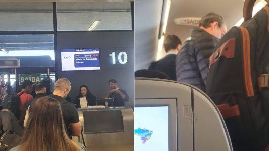 Passageira relata tensão em voo da Azul que declarou emergência em Confins: 'pane elétrica'