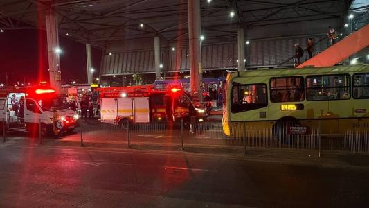 Passageiro foi atingido por veículo dentro da Estação São Gabriel