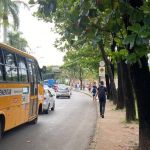 Engarrafamento na Pampulha obriga usuários a descerem dos ônibus e andarem até a Estação do Move: 'descaso'  