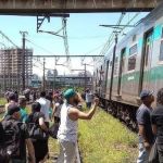 Trem da Linha 8-Diamante descarrila após falha em equipamento em São Paulo