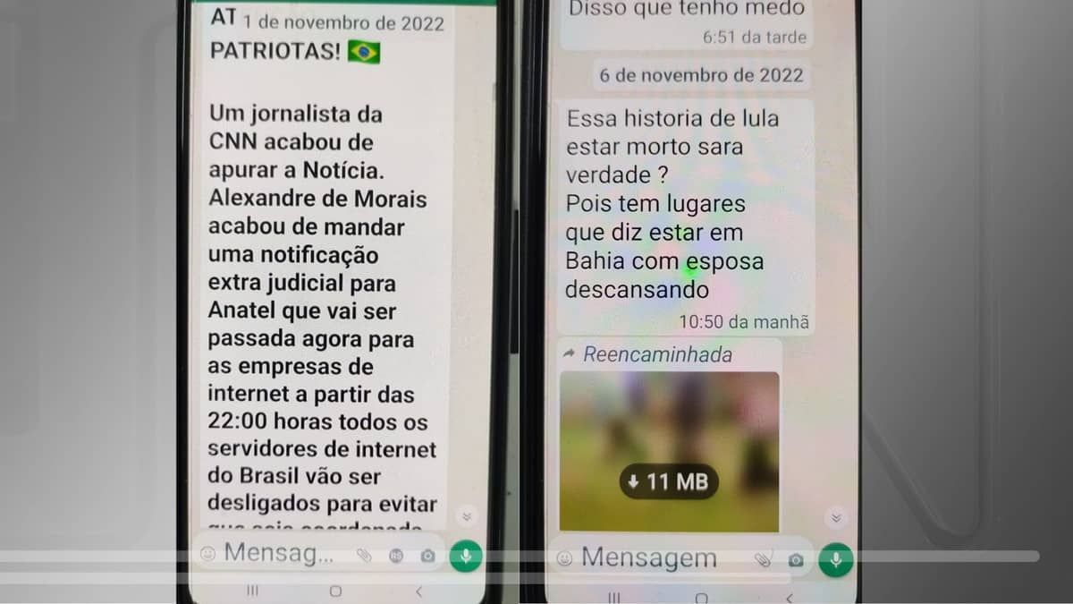 Pastores alvos de operação divulgavam fake news e atribuíam a veículos de comunicação, mostram mensagens