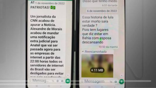 Pastores alvos de operação divulgavam fake news e atribuíam a veículos de comunicação, mostram mensagens