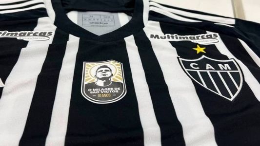 Patch estará no peito do uniforme do Galo