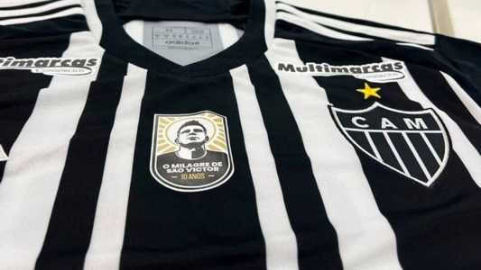 Patch estará no peito do uniforme do Galo