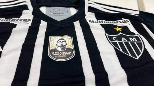 Patch estará no peito do uniforme do Galo