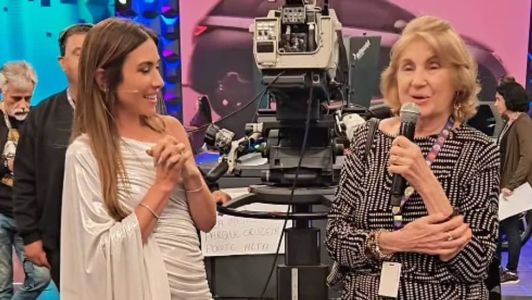 Patrícia Abravanel e a tia, Sara Soares