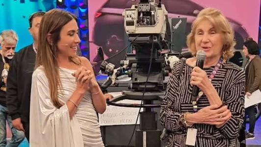 Patrícia Abravanel e a tia, Sara Soares