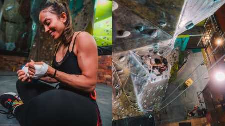 Patrícia Antunes, mineira que quebrou recorde de escalada