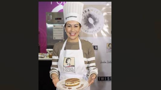 Patrícia Guerra conquistou o Campeonato Mundial de Tiramissú, em Treviso, na Itália