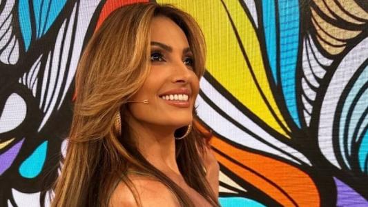 Patrícia Poeta comanda o programa "Encontro" ao lado do colega Manoel Soares