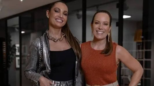 Patrícia Poeta e Regina Volpato