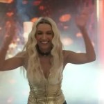 Patrícia Poeta chama atenção ao se vestir de Madonna no 'Encontro'
