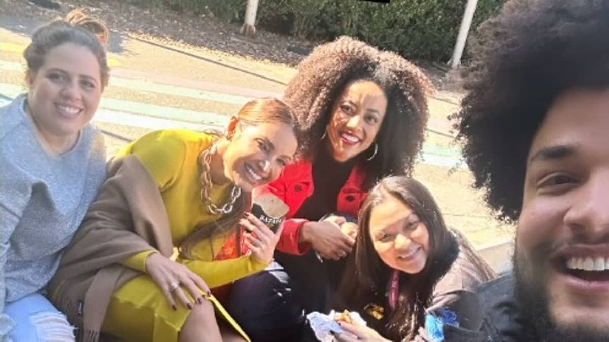 Após o ‘Encontro’, Patrícia Poeta celebra amizade com substitutas de Manoel Soares; vídeo