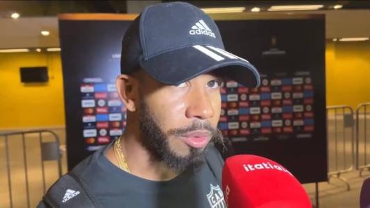 Patrick foi titular na derrota do Atlético por 1 a 0 para o Libertad