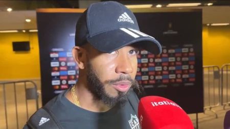 Patrick foi titular na derrota do Atlético por 1 a 0 para o Libertad