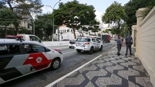 Patrulhamento na região central de SP