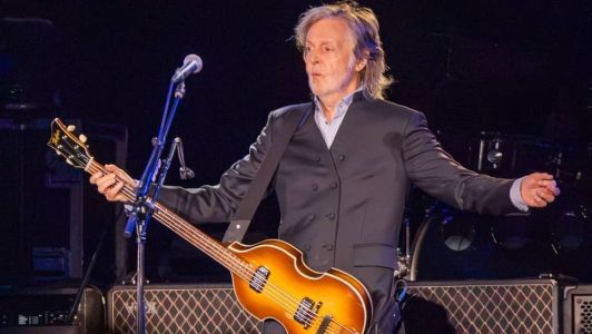 Paul McCartney em show que deu início à 'Got Back Tour' no Brasil