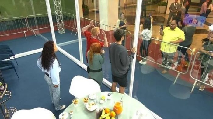 Paula, Giovanna, Manoel e Gabriel estão na Casa de Vidro do  BBB 23