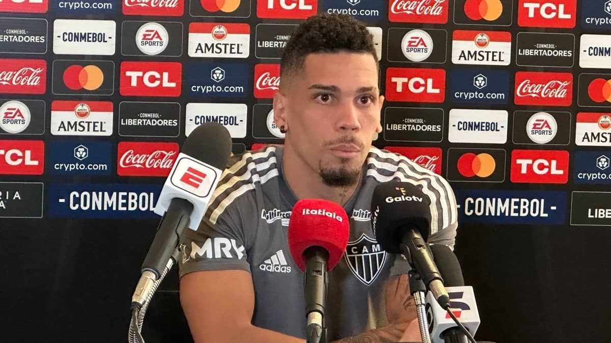 Libertad x Atlético: Paulinho reforça jogo com clima de 'decisão' no Paraguai