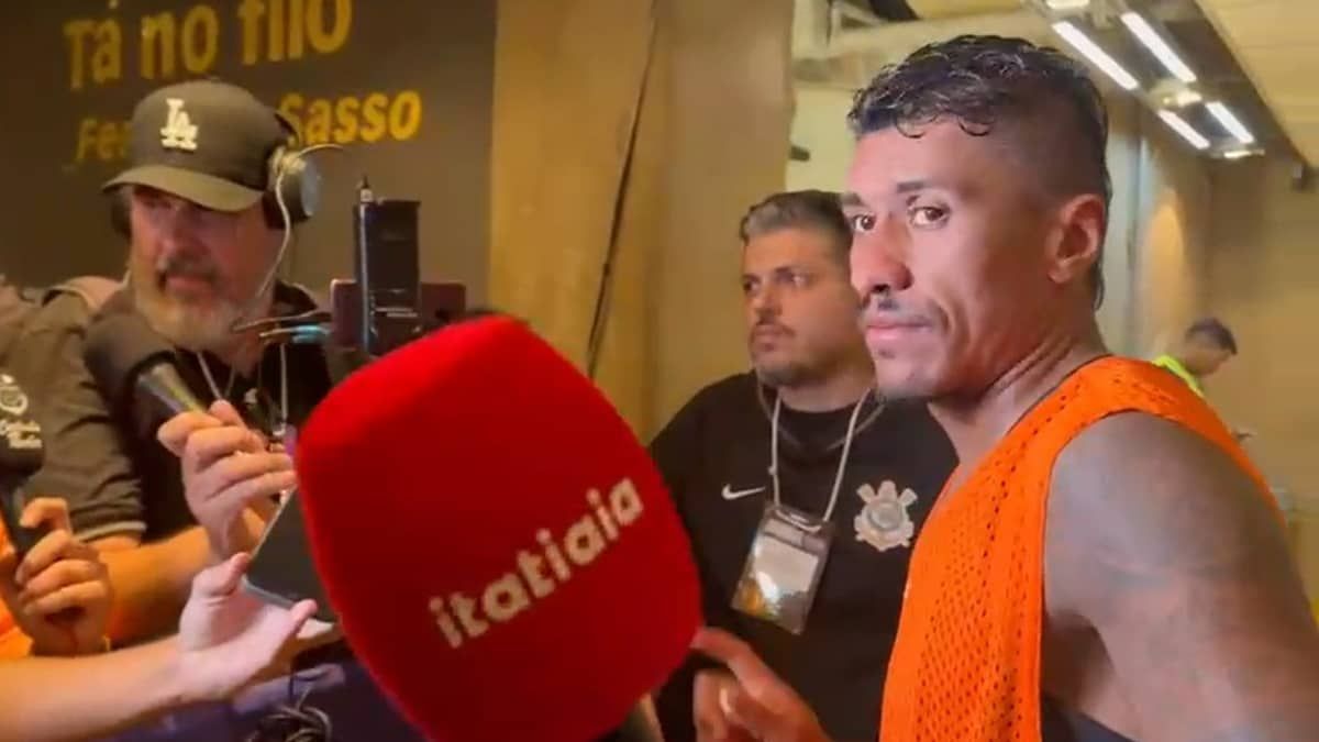 Paulinho comenta chances de classificação do Corinthians na Copa do Brasil