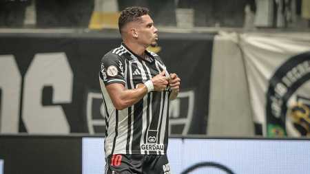 Paulinho é o 'Rei' da Arena MRV, com quatro gols marcados no estádio