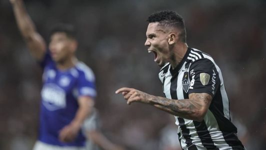Paulinho foi o goleador do Atlético na Copa Libertadores