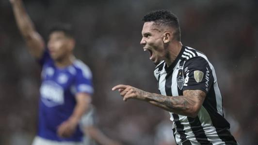 Paulinho foi o goleador do Atlético na Copa Libertadores