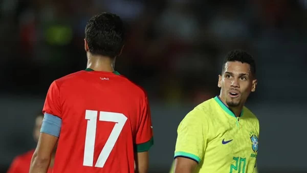 Seleção Brasileira Olímpica perde amistoso para o Marrocos