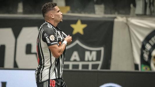 Paulinho marcou mais uma vez na Arena MRV