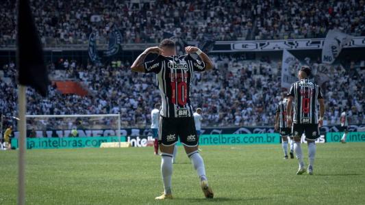 Paulinho marcou o gol da vitória do Atlético sobre o Bahia