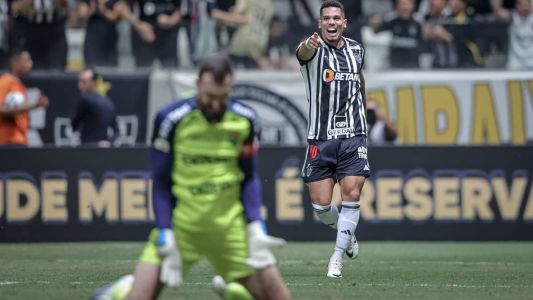 Paulinho marcou o gol da vitória do Atlético sobre o Cuiabá