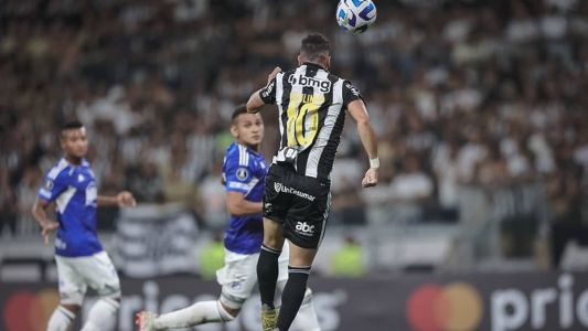 Paulinho participou de todos os gols do Atlético na Libertadores