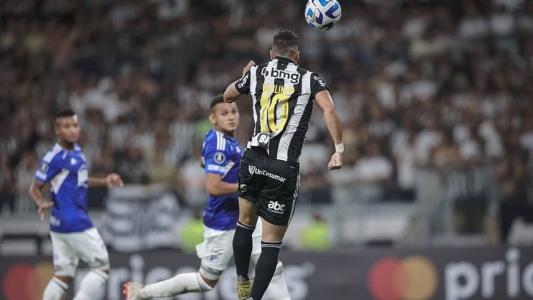 Paulinho participou de todos os gols do Atlético na Libertadores