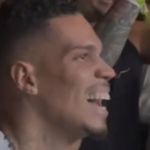 Torcedor do Palmeiras, Belo faz pedido a Paulinho e 'contraria' Thiaguinho durante show