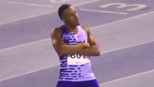 Paulo André venceu os 100m rasos