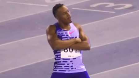 Paulo André venceu os 100m rasos