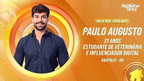 Paulo Augusto, participante da região Centro-oeste do BBB 26