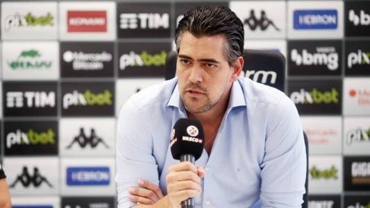 Paulo Bracks é o diretor executivo de futebol do Vasco