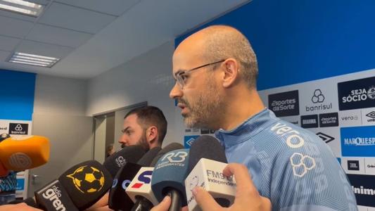 Paulo Caleffi garante melhor desempenho contra o Cruzeiro
